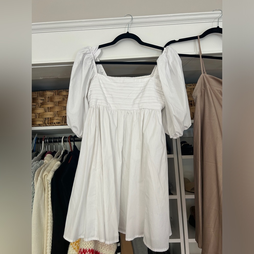 White dress